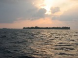 kureduillallaveneesta * Kuredu merelt� juuri ennen auringonlaskua * 600 x 450 * (50KB)